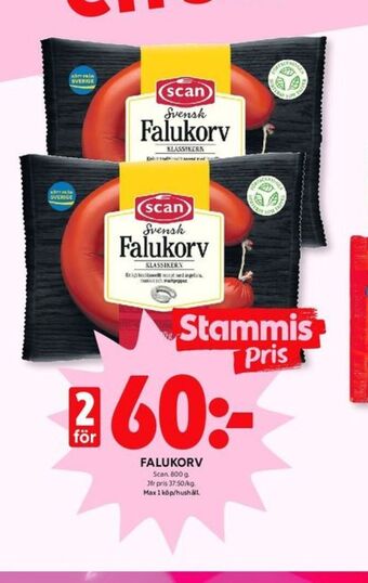 ICA Kvantum Scan falukorv erbjuda