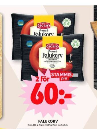 Scan falukorv