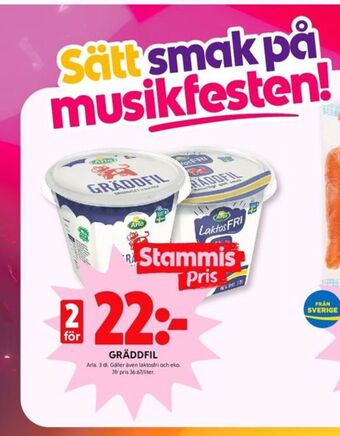 ICA Kvantum Arla gräddfil erbjuda