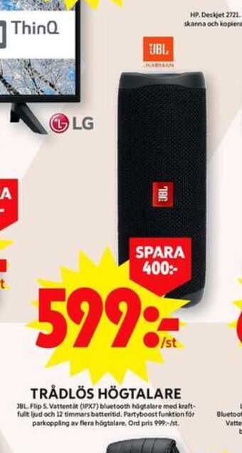 ICA Maxi Jbl högtalare erbjuda