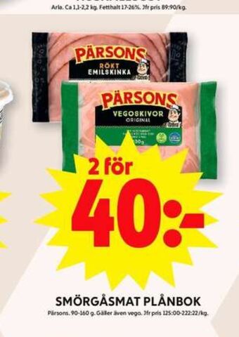 Pärsons skinka