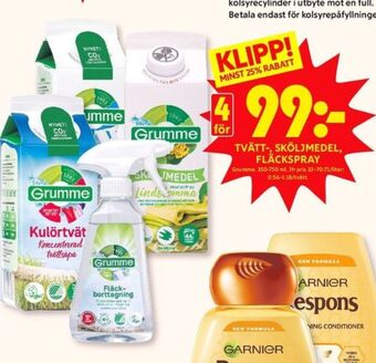 ICA Kvantum Grumme fläckborttagning erbjuda