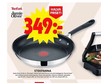 ICA Maxi Tefal stekpanna erbjuda