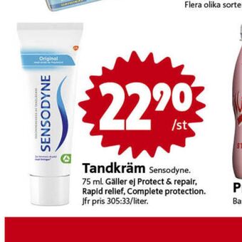Sensodyne tandkräm