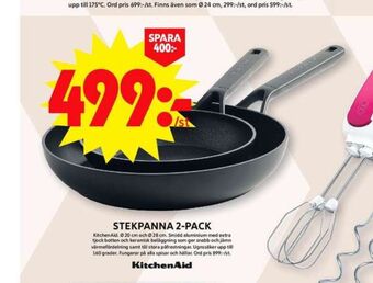 ICA Maxi Kitchenaid stekpanna erbjuda