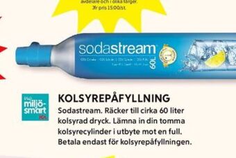 ICA Kvantum Sodastream imageannons erbjuda