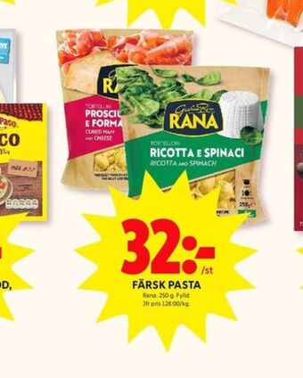 ICA Kvantum Rana pasta erbjuda