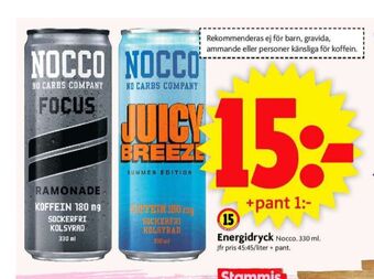 ICA Supermarket Focus ramonade energidryck erbjuda