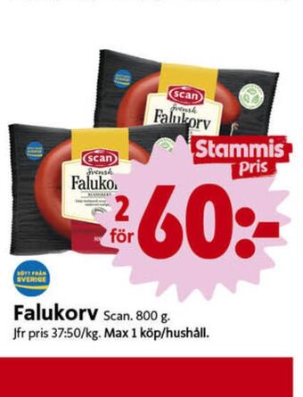 ICA Nära Scan falukorv erbjuda