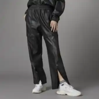 Always original faux leather track pants