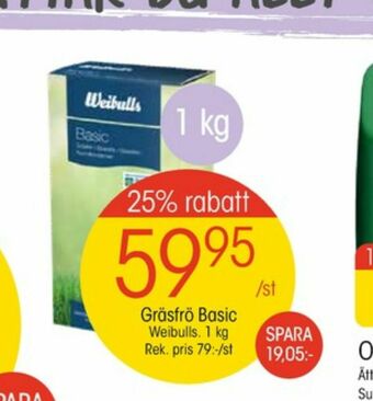 EKO Weibull Gräsfrö erbjuda