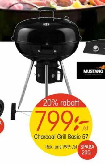 EKO Mustang Klotgrill erbjuda