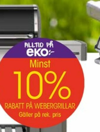 EKO Weber Procent erbjuda
