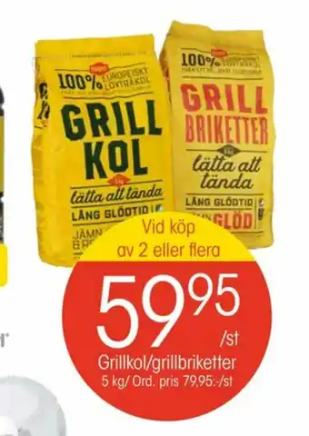EKO Favorit Grillkol/briketter erbjuda