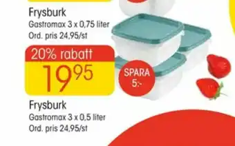 EKO Orthex Frysburkar erbjuda