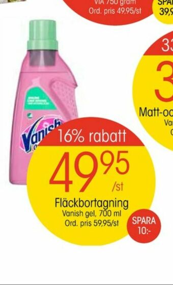 EKO Vanish Oxi Action Fläckborttagning erbjuda
