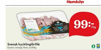 Hemköp Garant Kycklinglårfile erbjuda