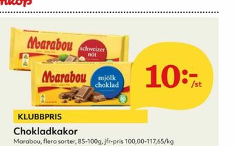 Hemköp Marabou Chokladkaka erbjuda