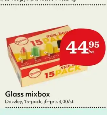 Hemköp Dazzley Glasspinnar erbjuda