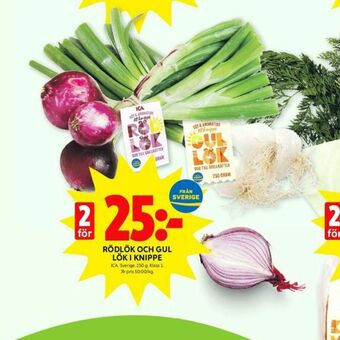 ICA Kvantum ICA Rödlök erbjuda
