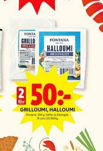 ICA Kvantum Fontana Halloumi erbjuda