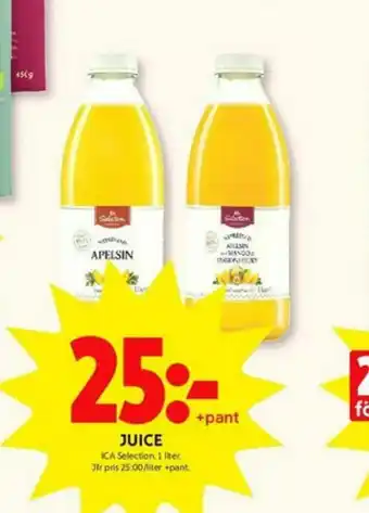 ICA Selection Juice