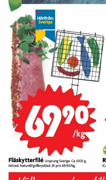 ICA Nära Fläskytterfilé erbjuda