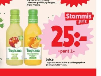 ICA Nära Tropicana Juice erbjuda