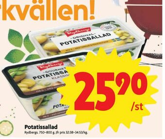 ICA Nära Rydbergs Potatissallad erbjuda