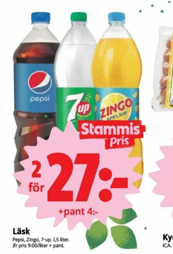 ICA Nära Zingo Läskedryck erbjuda