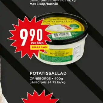 Willys Örneborg Potatissallad erbjuda
