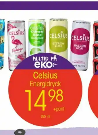 EKO Hallon Acai Energidryck erbjuda