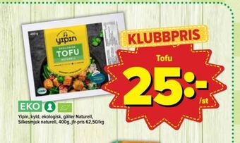 Östenssons Yipin tofu erbjuda