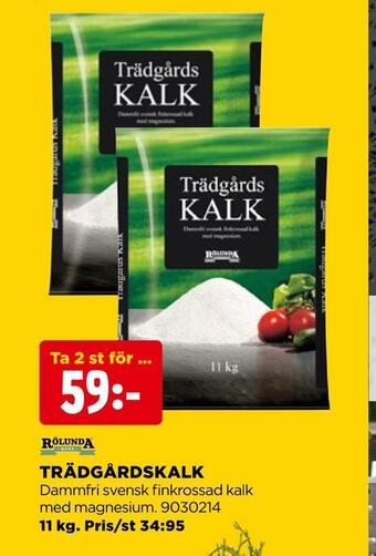 Jem&Fix Trädgårdskalk erbjuda
