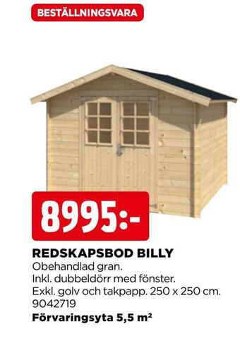 Jem&Fix Redskapsbod billy erbjuda