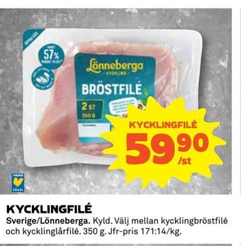 Coop Daglivs Kycklingfilé erbjuda
