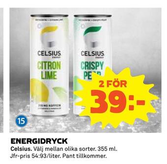 Coop Daglivs Energidryck erbjuda