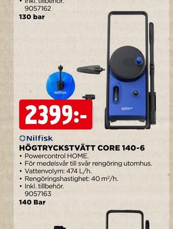 Jem&Fix Högtryckstvätt core 140-6 erbjuda