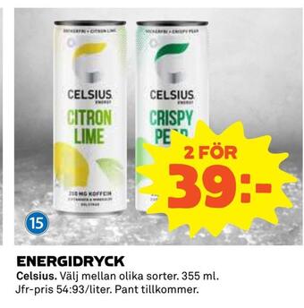Coop Konsum Energidryck erbjuda