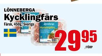 Matdax Kycklingfärs erbjuda