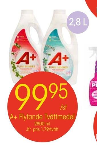 EKO A+ flytande tvättmedel erbjuda