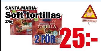 Matdax Soft tortillas erbjuda
