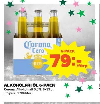 Coop Extra Alkoholfri öl 6-pack erbjuda