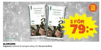Coop Extra Blomjord erbjuda