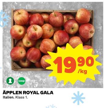 Coop Extra Äpplen royal gala erbjuda