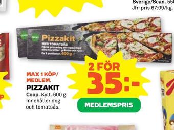 Stora Coop Pizzakit erbjuda