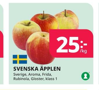 Tempo Svenska äpplen erbjuda