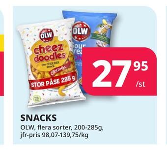Tempo Snacks erbjuda