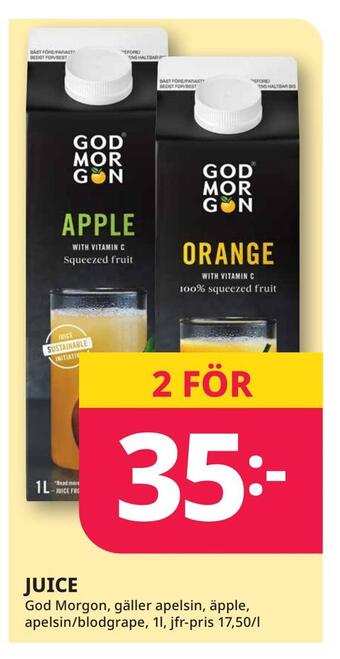 Tempo Juice erbjuda