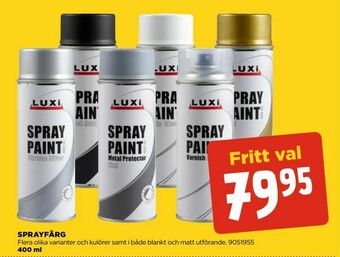 Jem&Fix Sprayfärg erbjuda